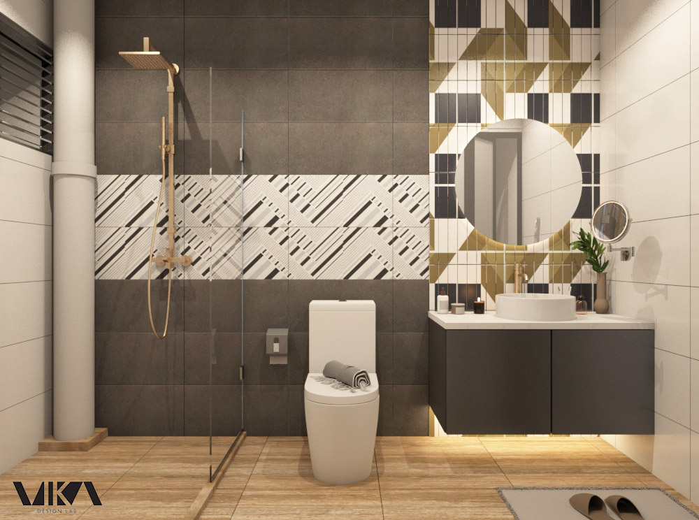 HDB bathroom — Vika Design Lab